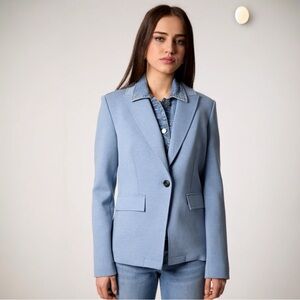 NWT Blue Revival Blue Blazer With Removeable Denim Insert Sz Small - MSRP $209